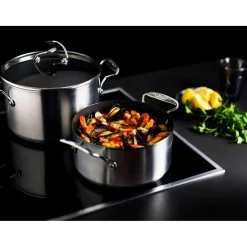 Circulon C-Series SteelShield Non-Stick Stockpot With Lid - 26cm