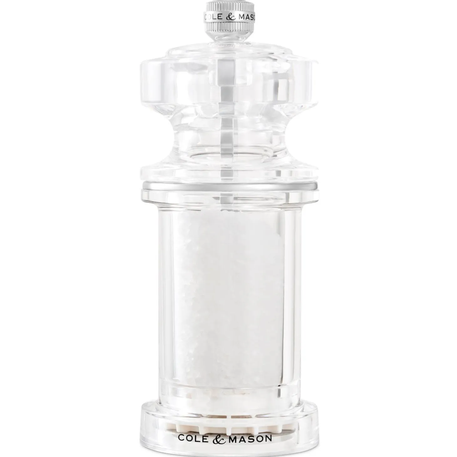 Cole & Mason 605 14.4cm Acrylic Salt Mill