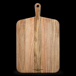Cole & Mason Barkway Acacia Wood Cutting Board with Handle - Large