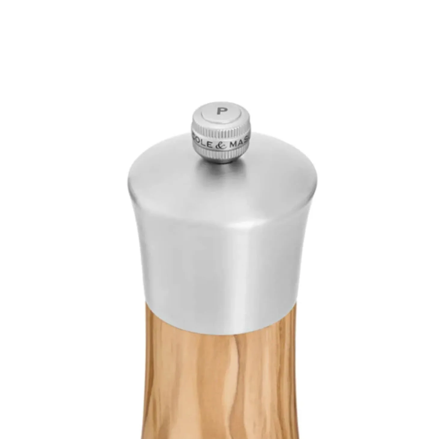 Cole & Mason Bromley 15cm Olive Wood Pepper Mill