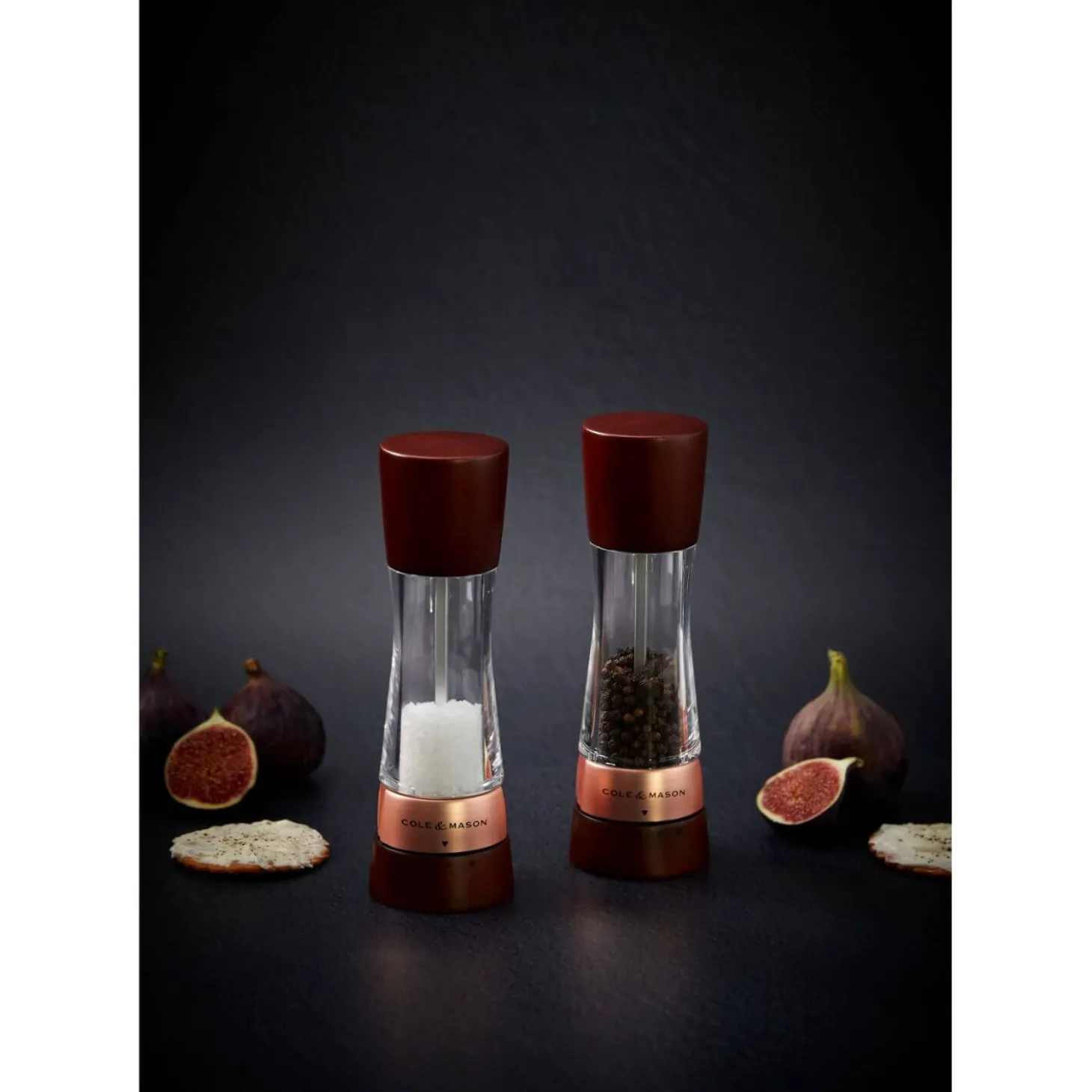 Cole & Mason Gourmet Precision+ 19cm Derwent Pepper Mill - Chestnut