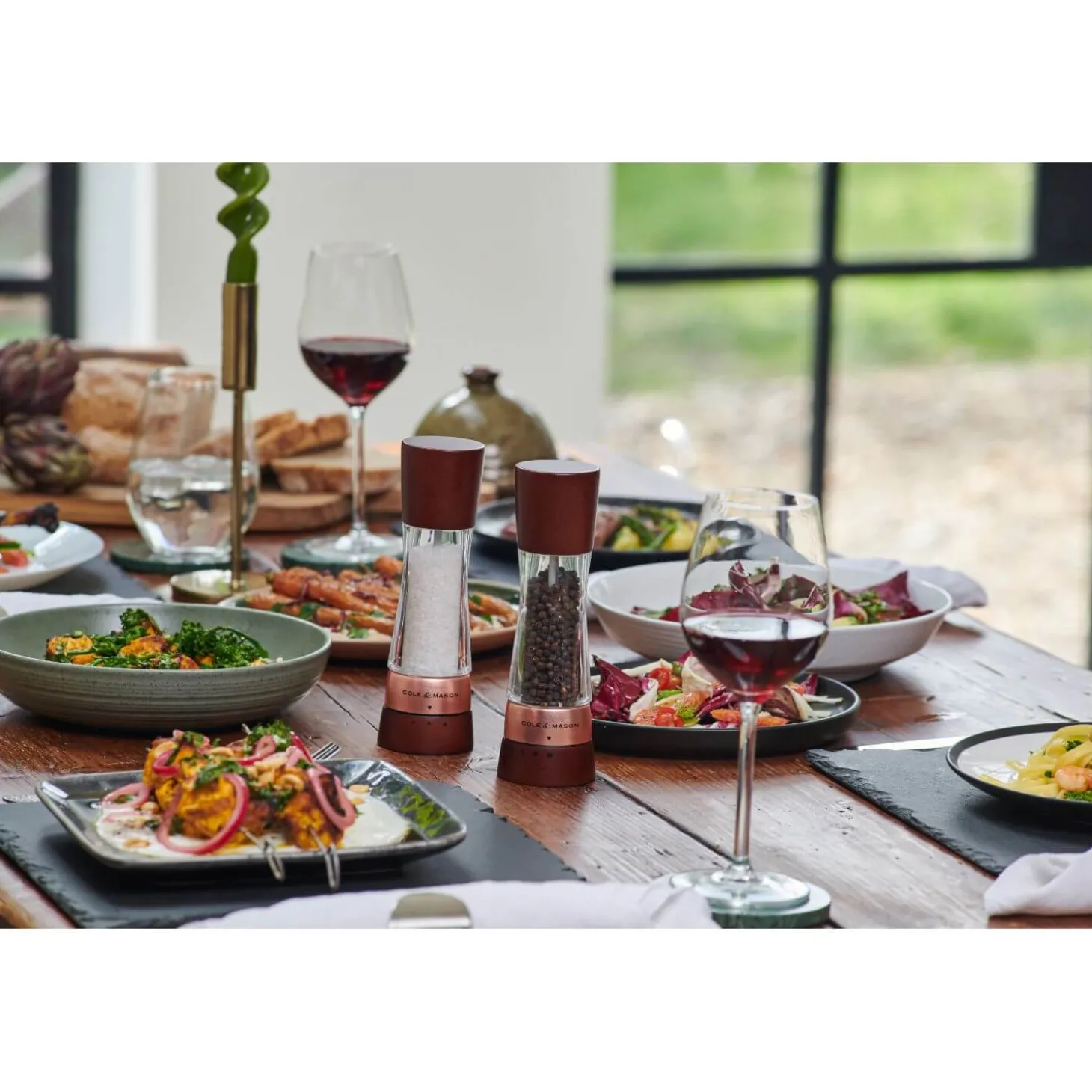 Cole & Mason Gourmet Precision+ 19cm Derwent Pepper Mill - Chestnut