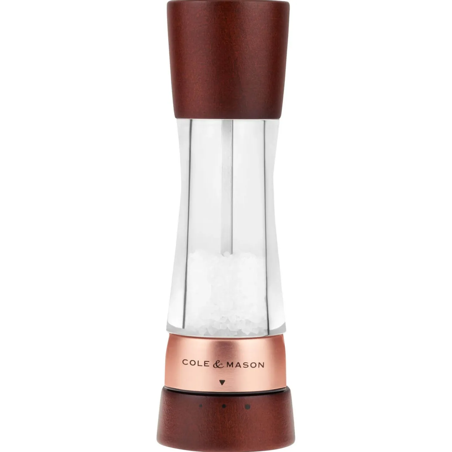 Cole & Mason Gourmet Precision+ 19cm Derwent Salt Mill - Chestnut