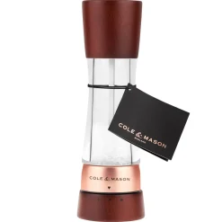 Cole & Mason Gourmet Precision+ 19cm Derwent Salt Mill - Chestnut