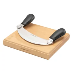 Cole & Mason Hachoir & Contoured Beech Board