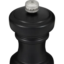 Cole & Mason Hoxton 10.4cm Beech Wood Salt Mill - Black