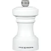 Cole & Mason Hoxton 10.4cm Beech Wood Salt Mill - White