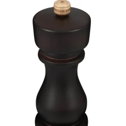Cole & Mason London 18cm Beech Wood Salt Mill - Chocolate