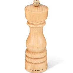 Cole & Mason London 18cm Beech Wood Pepper Mill - Natural Beech