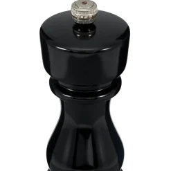 Cole & Mason London 18cm Beech Wood Salt Mill - Gloss Black