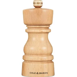 Cole & Mason London 13cm Beech Wood Pepper Mill - Natural Beech