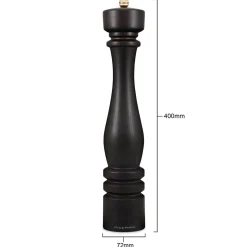 Cole & Mason London Large 40cm Beech Wood Pepper Mill - Chocolate