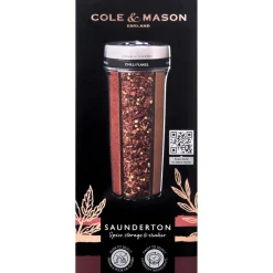 Cole & Mason Saunderton Spice 20cm Storage Shaker - Filled