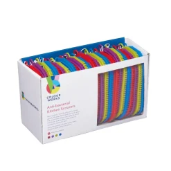 Colourworks Brights Silicone Kitchen Scrubbers - Assorted