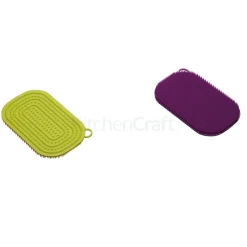 Colourworks Brights Silicone Kitchen Scrubbers - Assorted