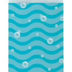 Creative Party Large Paper Treat Bags Sea Bubbles