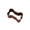 Creative Party Poly-Resin Coated Cookie Cutter Brown Mini Bone