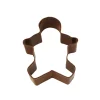 Creative Party Poly-Resin Coated Cookie Cutter Brown - Gingerbread Boy