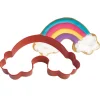 Creative Party Poly-Resin Coated Cookie Cutter Red - Rainbow