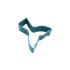 Creative Party Poly-Resin Coated Cookie Cutter Blue Mini Mermaid Tail