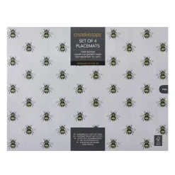 Creative Tops Set Of 4 Placemats - Bees