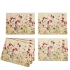 Creative Tops Set Of 6 Premium Placemats - Wild Poppies