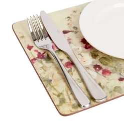 Creative Tops Set Of 6 Premium Placemats - Wild Poppies