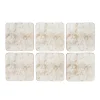 Creative Tops Set Of 6 Premium Coasters - Grey Marble