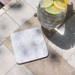 Creative Tops Set Of 6 Premium Coasters - Grey Marble