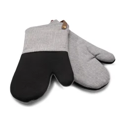 Cuisinart Neoprene Pack of 2 Oven Mitts - Grey