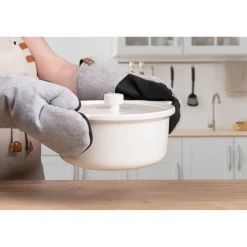 Cuisinart Neoprene Pack of 2 Oven Mitts - Grey