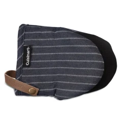 Cuisinart Neoprene Pack of 2 Mini Oven Mitts - Denim Pinstripe