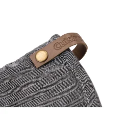 Cuisinart Neoprene Pack of 2 Oven Mitts - Herringbone Charcoal