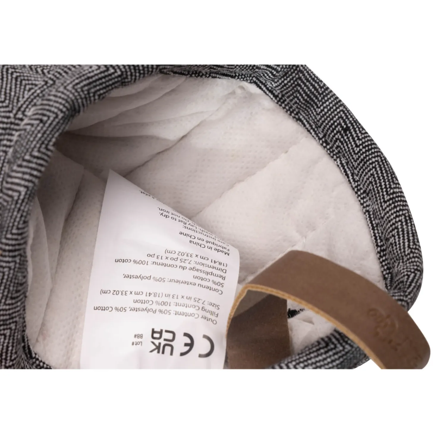 Cuisinart Neoprene Pack of 2 Oven Mitts - Herringbone Charcoal