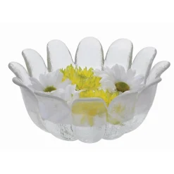 Dartington Crystal Glass Medium 21.5cm Daisy Bowl