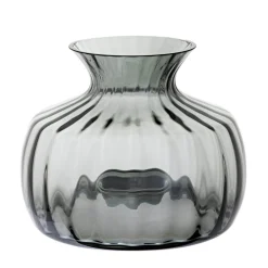 Dartington Handmade Cushion Medium Vase - Smoke