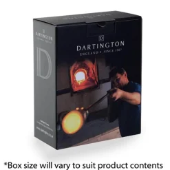 Dartington Handmade Cushion Small Vase - Amethyst