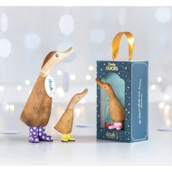 DCUK Dinky Ducks in Spotty Welly Boots - Assorted