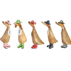DCUK Ducklings Floral Hats & Welly Boots - Assorted