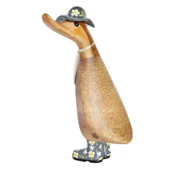 DCUK Ducklings Floral Hats & Welly Boots - Assorted