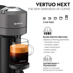 De'Longhi ENV120.GY Nespresso Vertuo Next Coffee Machine - Grey