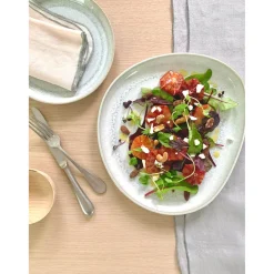 Denby Kiln 30cm Large Organic Platter - Green