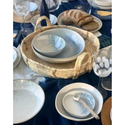 Denby Kiln 13cm Small Organic Dish - Blue - Alt Pattern