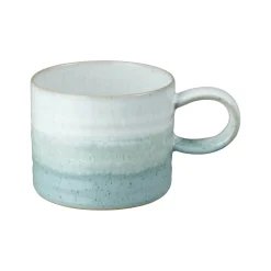 Denby Kiln 295ml Small Ridged Mug - Green