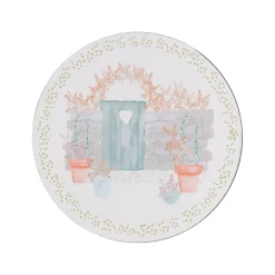 Denby 6-Piece Round Coaster Set - Walled Garden