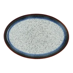 Denby Stoneware 27cm Medium Oval Tray - Halo