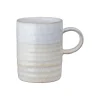 Denby Stoneware Kiln Accents 370ml Ridged Mug - Lemon