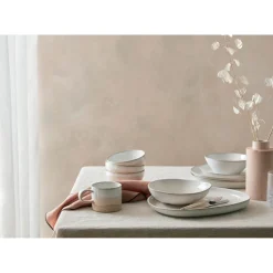 Denby Stoneware Kiln 19cm Medium Organic Dish - Coral