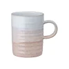 Denby Stoneware Kiln 370ml Ridged Mug - Coral