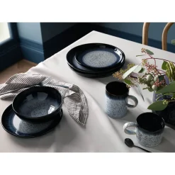 Denby Stoneware 410ml Ridged Mug - Halo